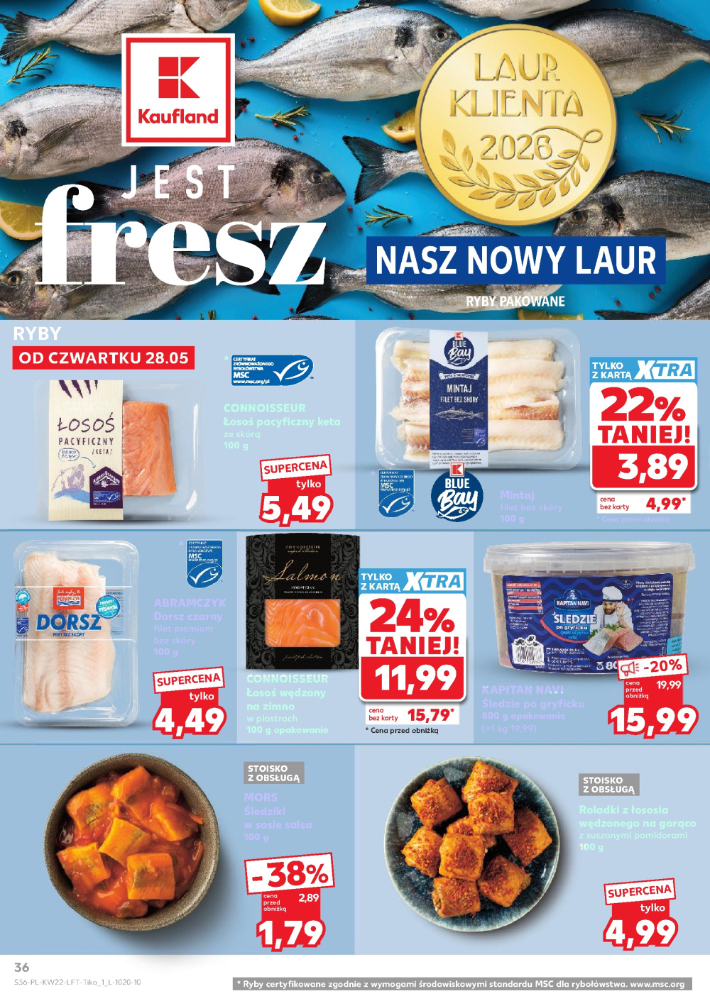 Leták Kaufland gazetka Cieszyn, Polsko - strana 36