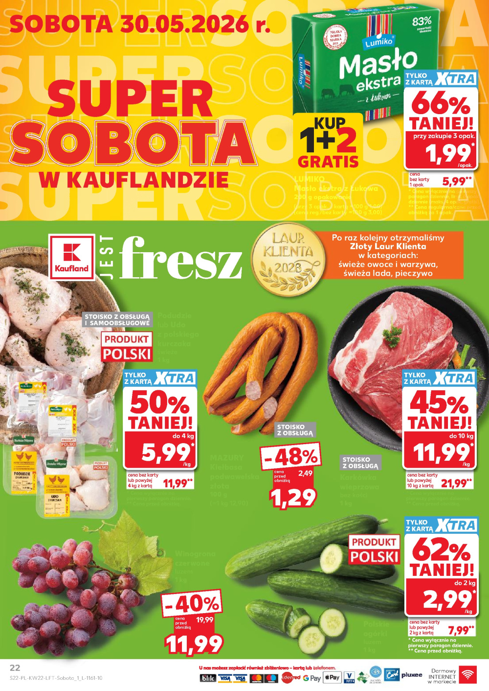 Leták Kaufland gazetka Jarocin, Polsko - strana 22