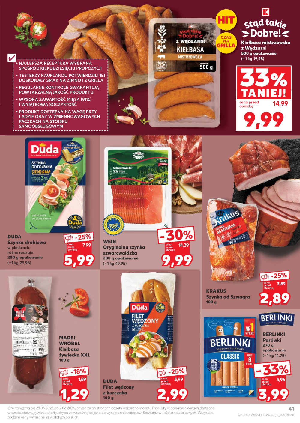 Leták Kaufland gazetka Poznań, Polsko - strana 41