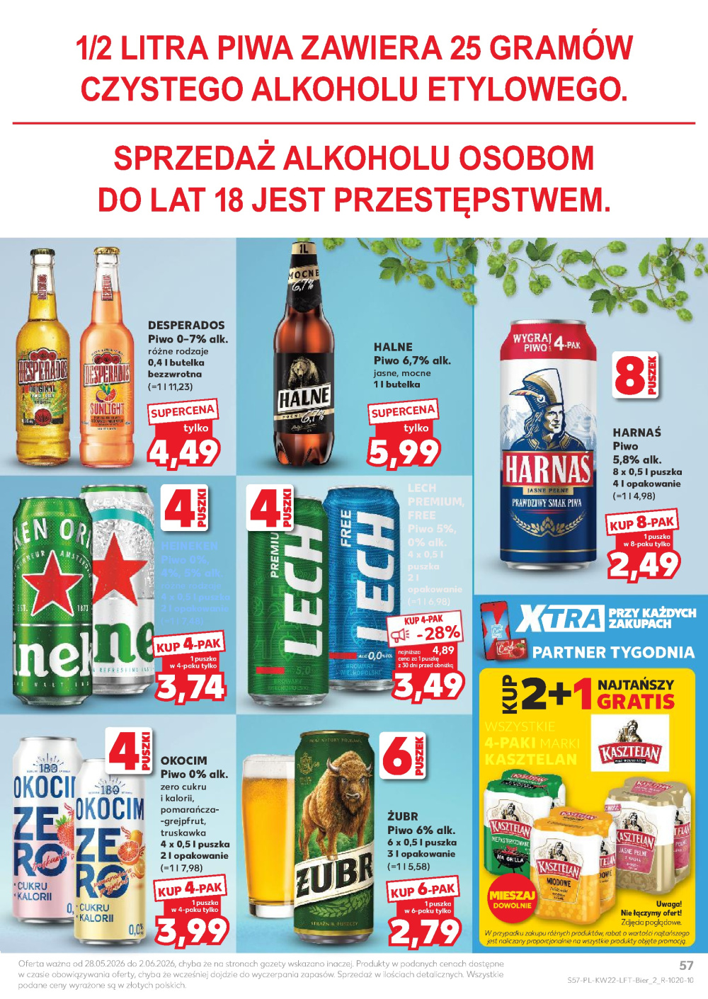 Leták Kaufland gazetka Poznań, Polsko - strana 57