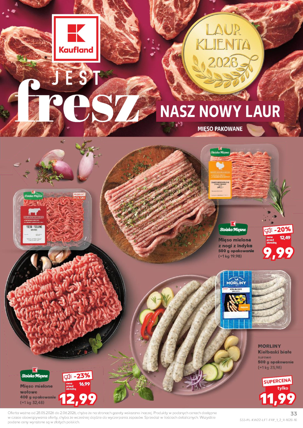 Leták Kaufland gazetka Świnoujście, Polsko - strana 33