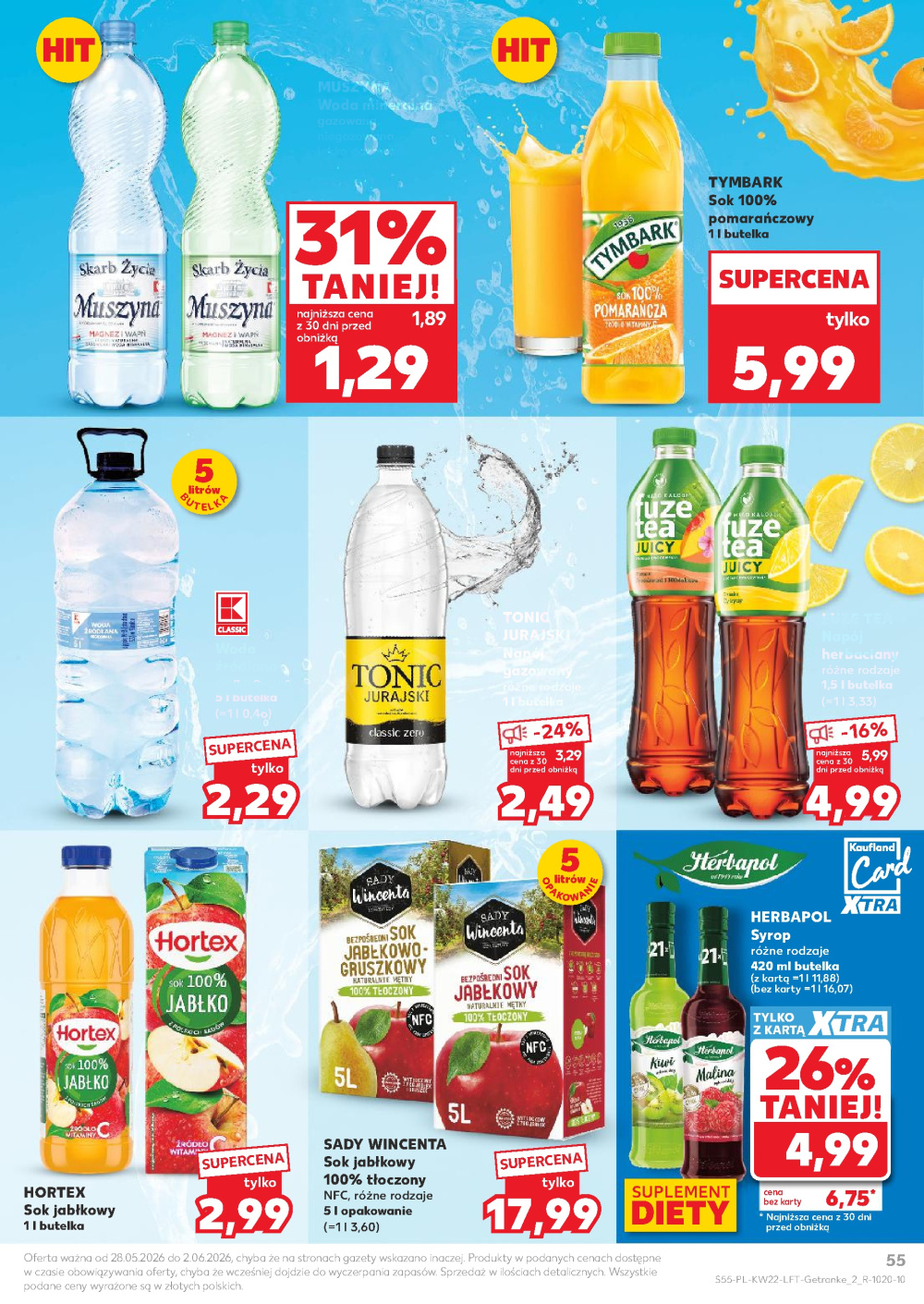Leták Kaufland gazetka Świnoujście, Polsko - strana 55