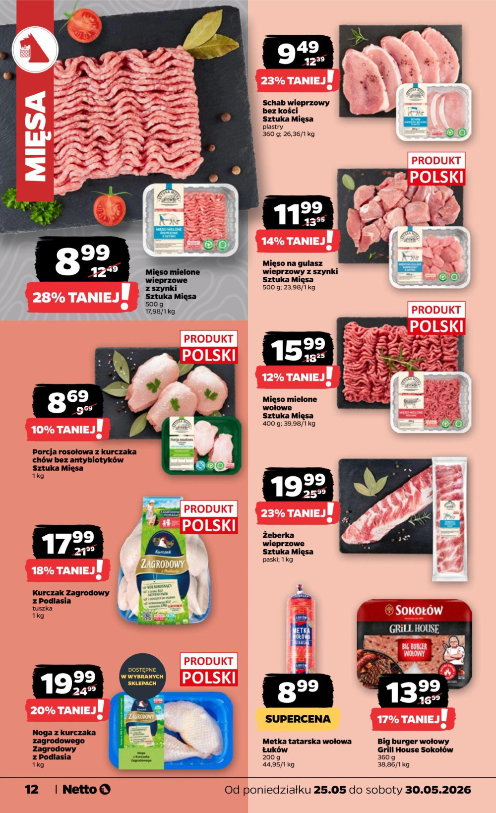 Leták Netto gazetka, Polsko - strana 12