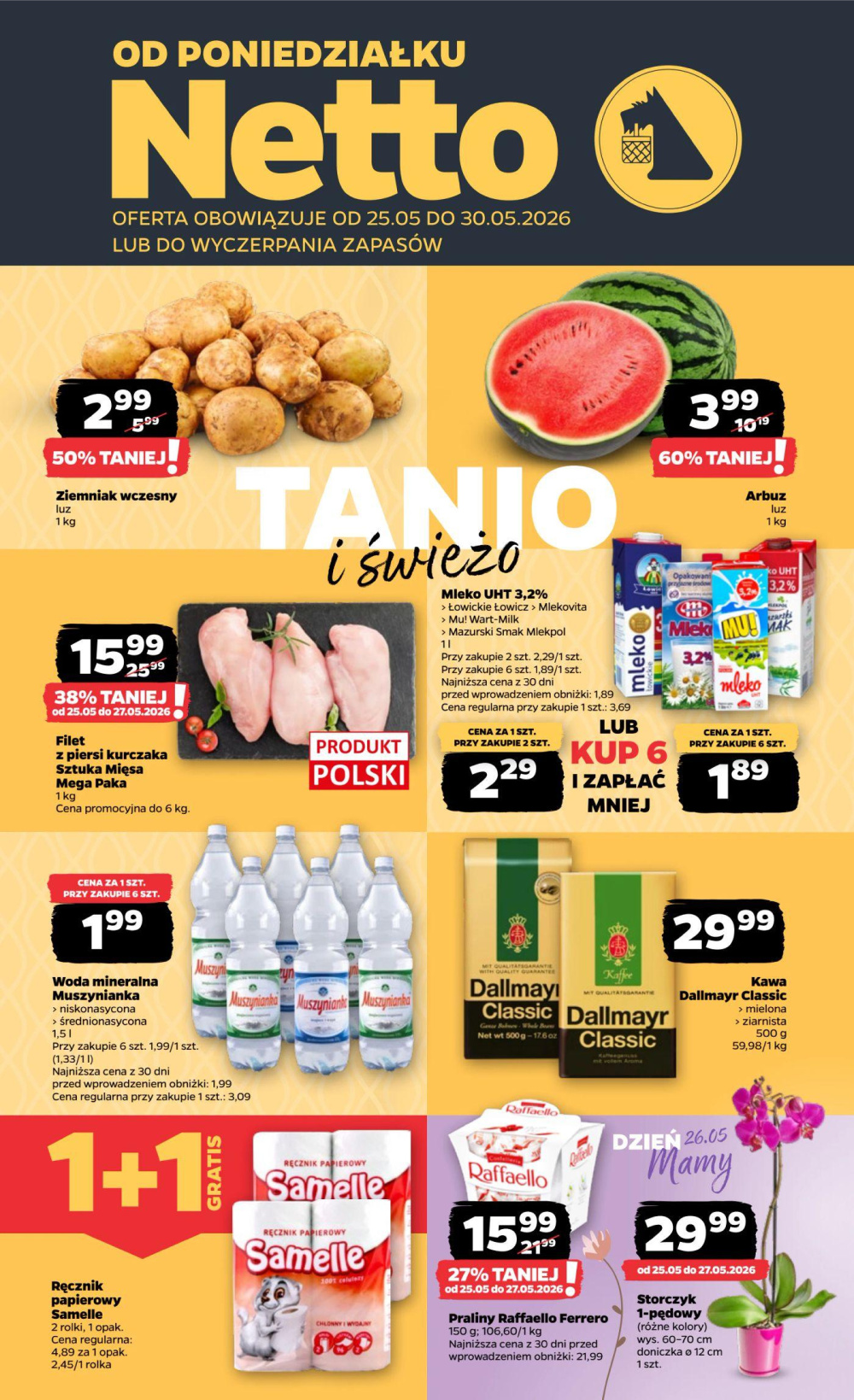 Leták Netto gazetka, Polsko - strana 1