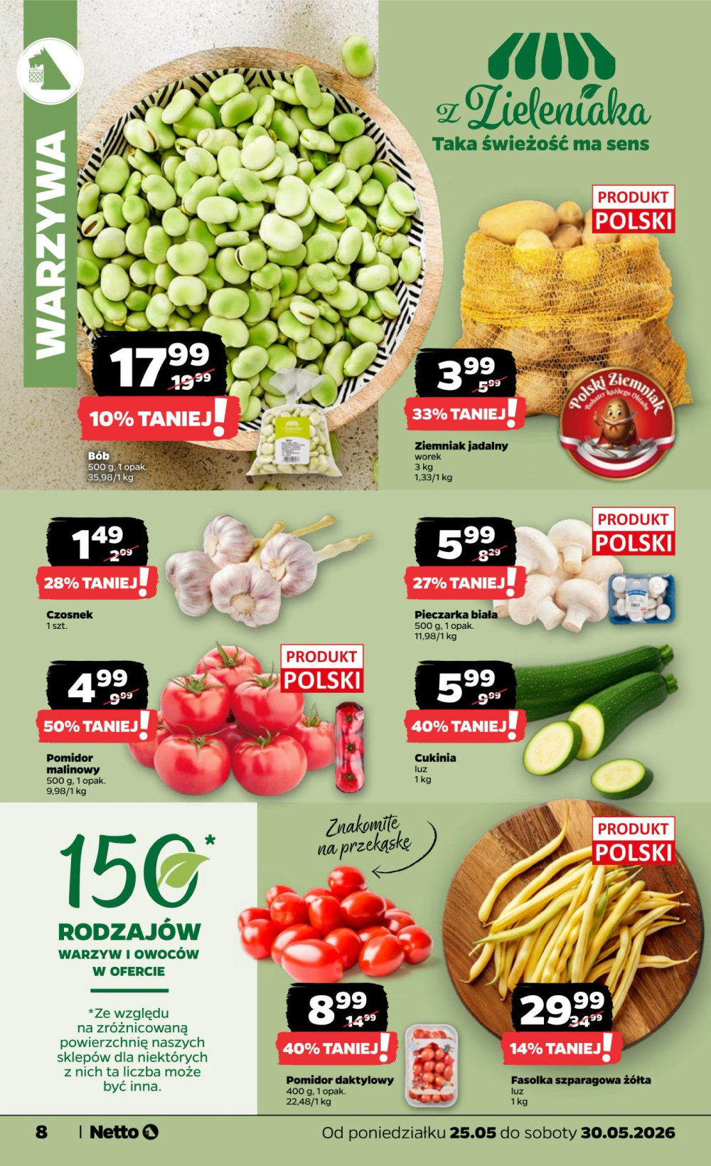Leták Netto gazetka, Polsko - strana 8