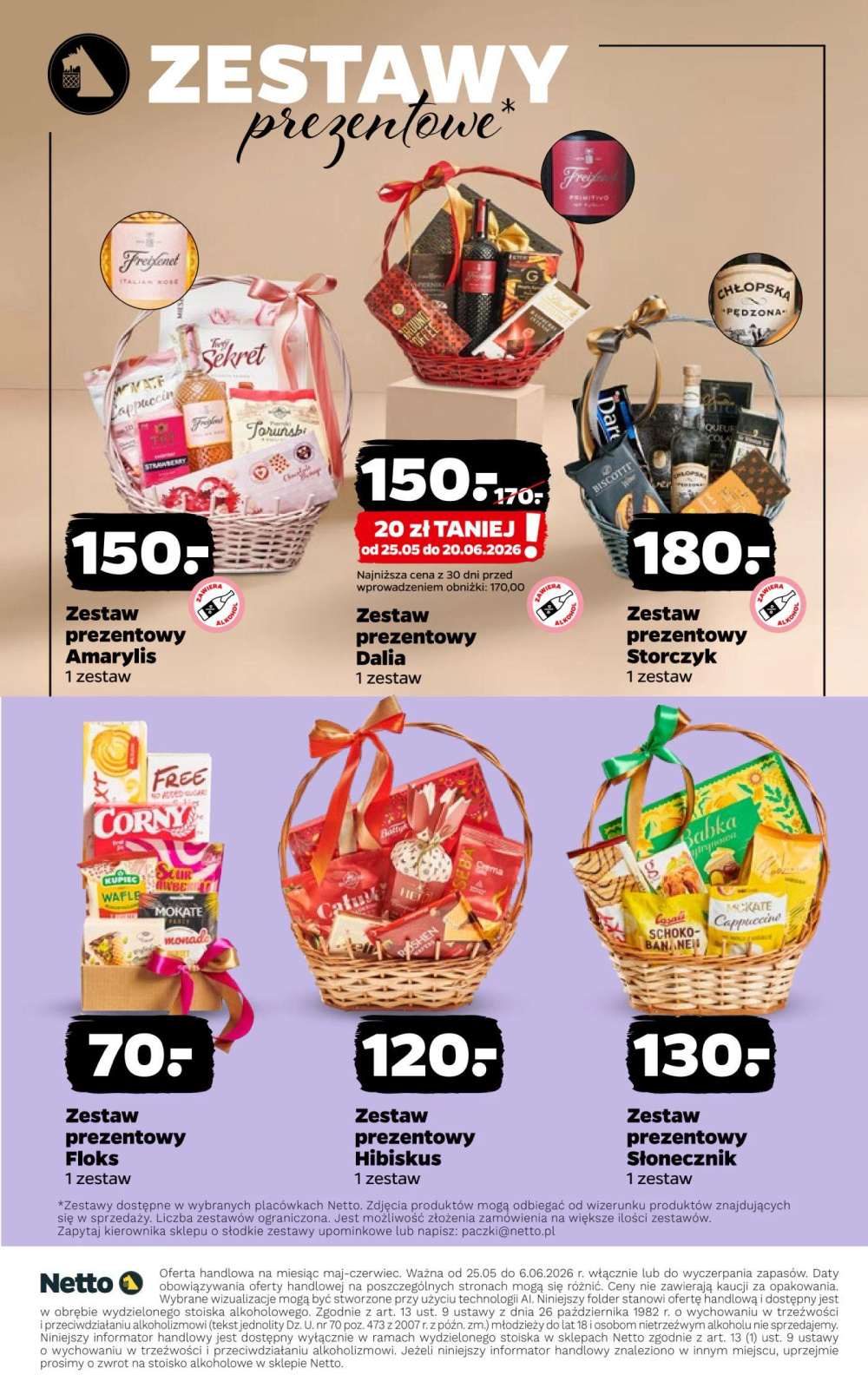 Leták Netto gazetka - Mocne alkohole, Polsko - strana 17