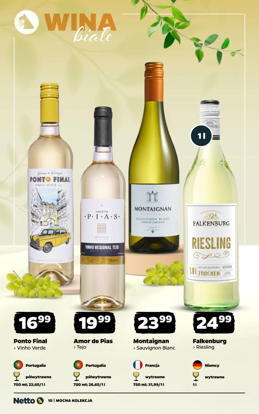 Leták Netto gazetka - Wina, Polsko - strana 10