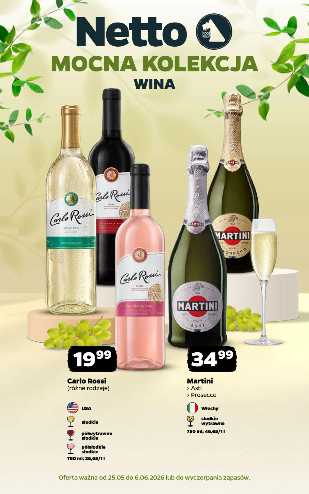 Leták Netto gazetka - Wina, Polsko - strana 1