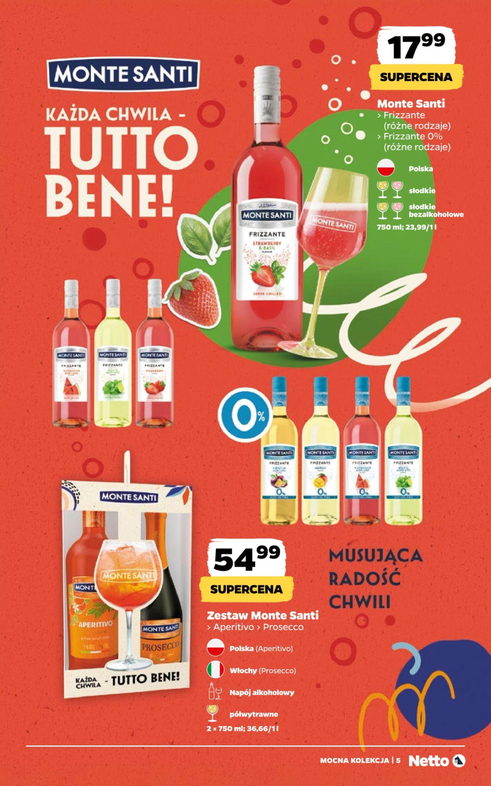 Leták Netto gazetka - Wina, Polsko - strana 5