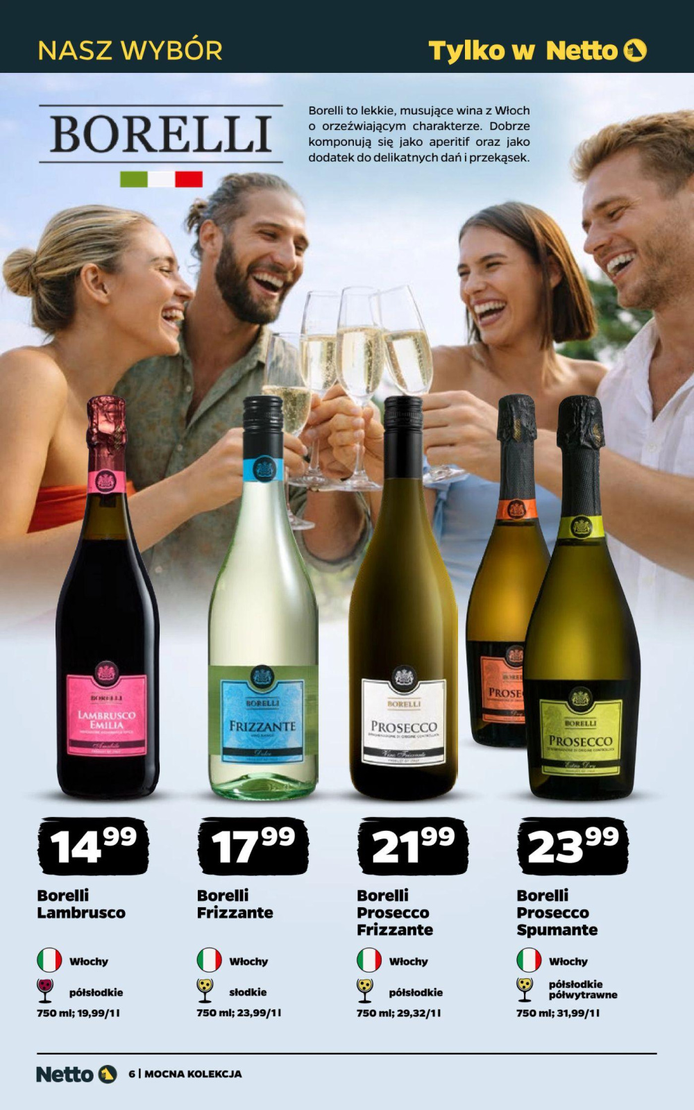 Leták Netto gazetka - Wina, Polsko - strana 6