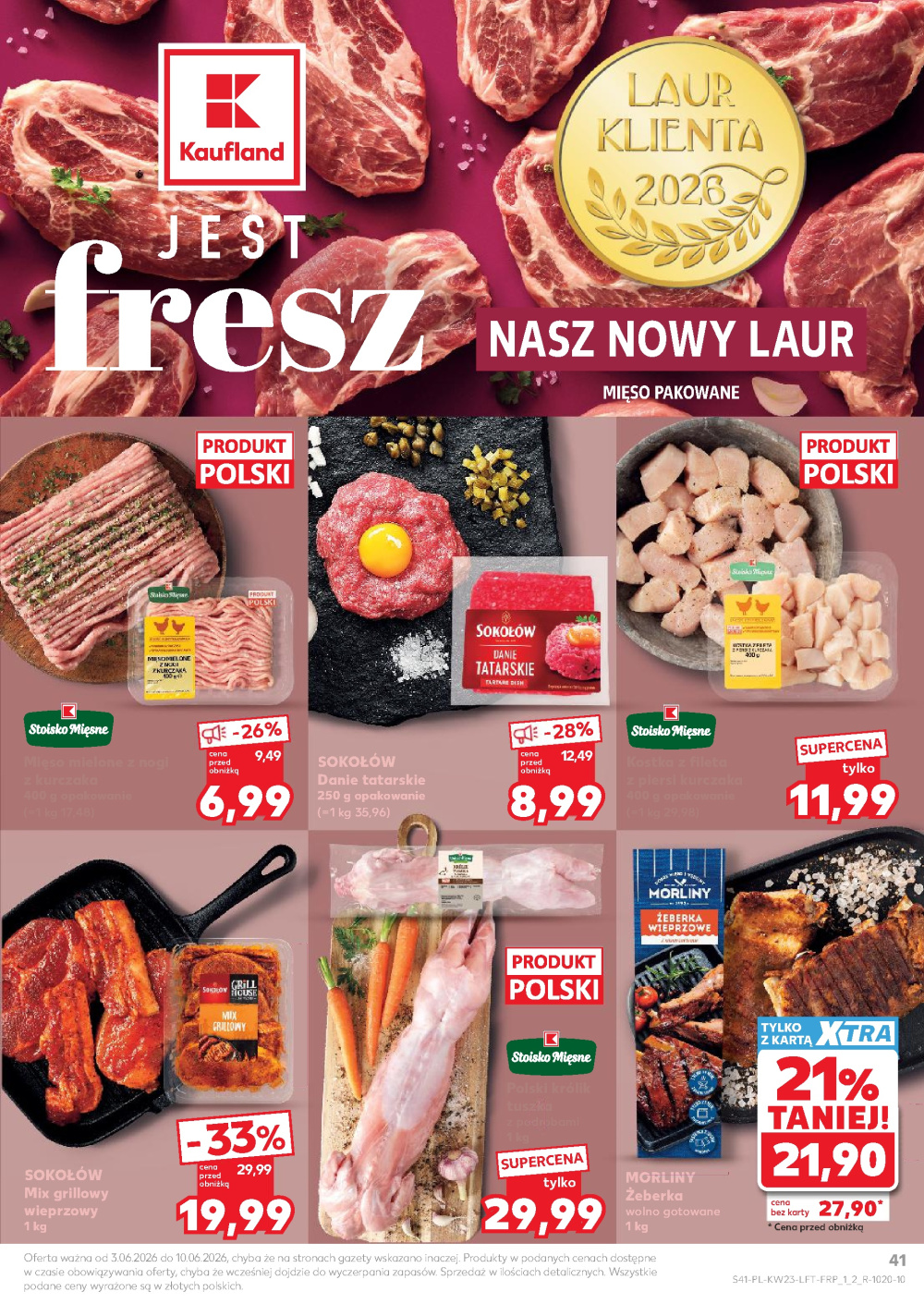 Leták Kaufland gazetka Bydgoszcz Szwederowo, Polsko - strana 41