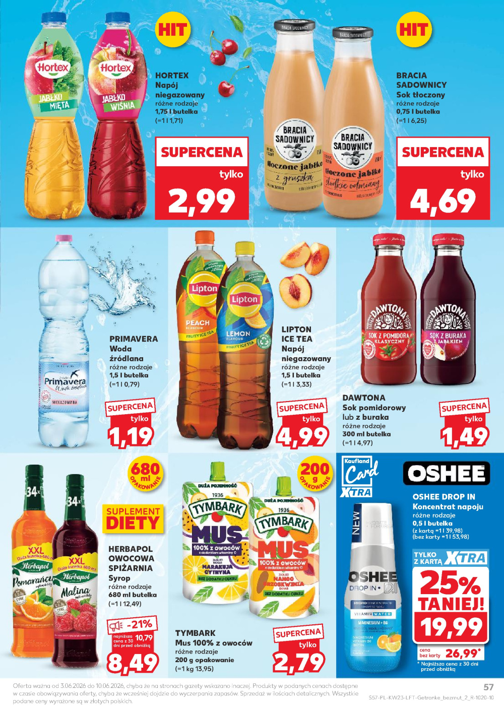 Leták Kaufland gazetka Bydgoszcz Szwederowo, Polsko - strana 57