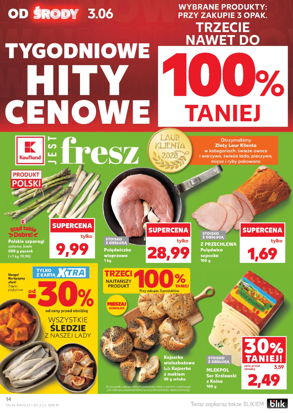 Leták Kaufland gazetka Bydgoszcz Wyżyny, Polsko - strana 14