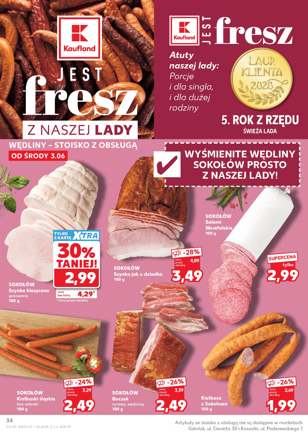 Leták Kaufland gazetka Jelenia Góra, Polsko - strana 34