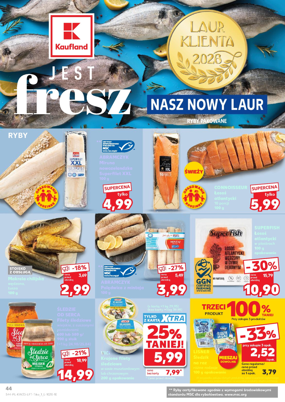 Leták Kaufland gazetka Jelenia Góra, Polsko - strana 44