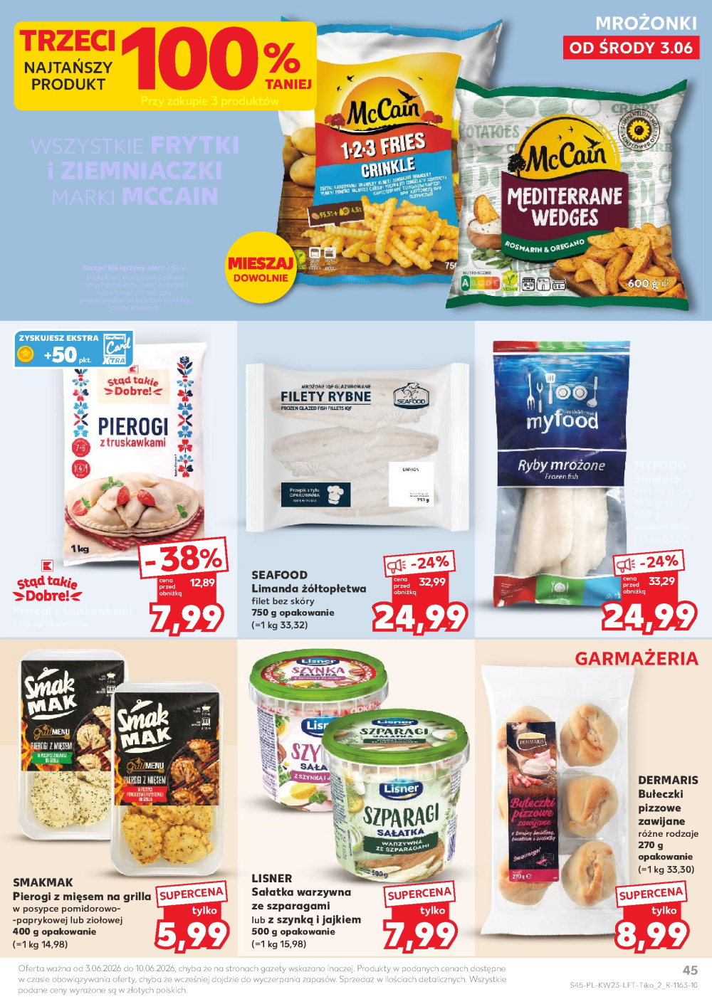 Leták Kaufland gazetka Jelenia Góra, Polsko - strana 45