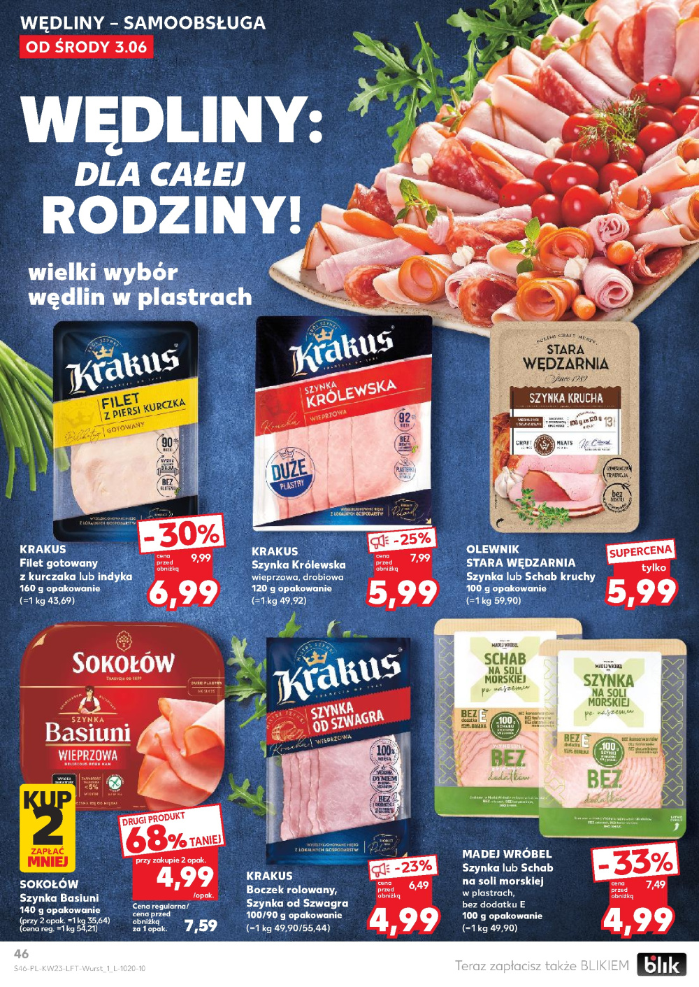 Leták Kaufland gazetka Jelenia Góra, Polsko - strana 46