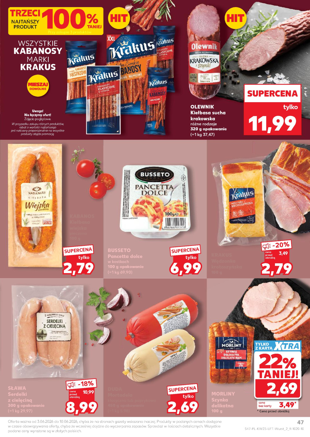 Leták Kaufland gazetka Jelenia Góra, Polsko - strana 47