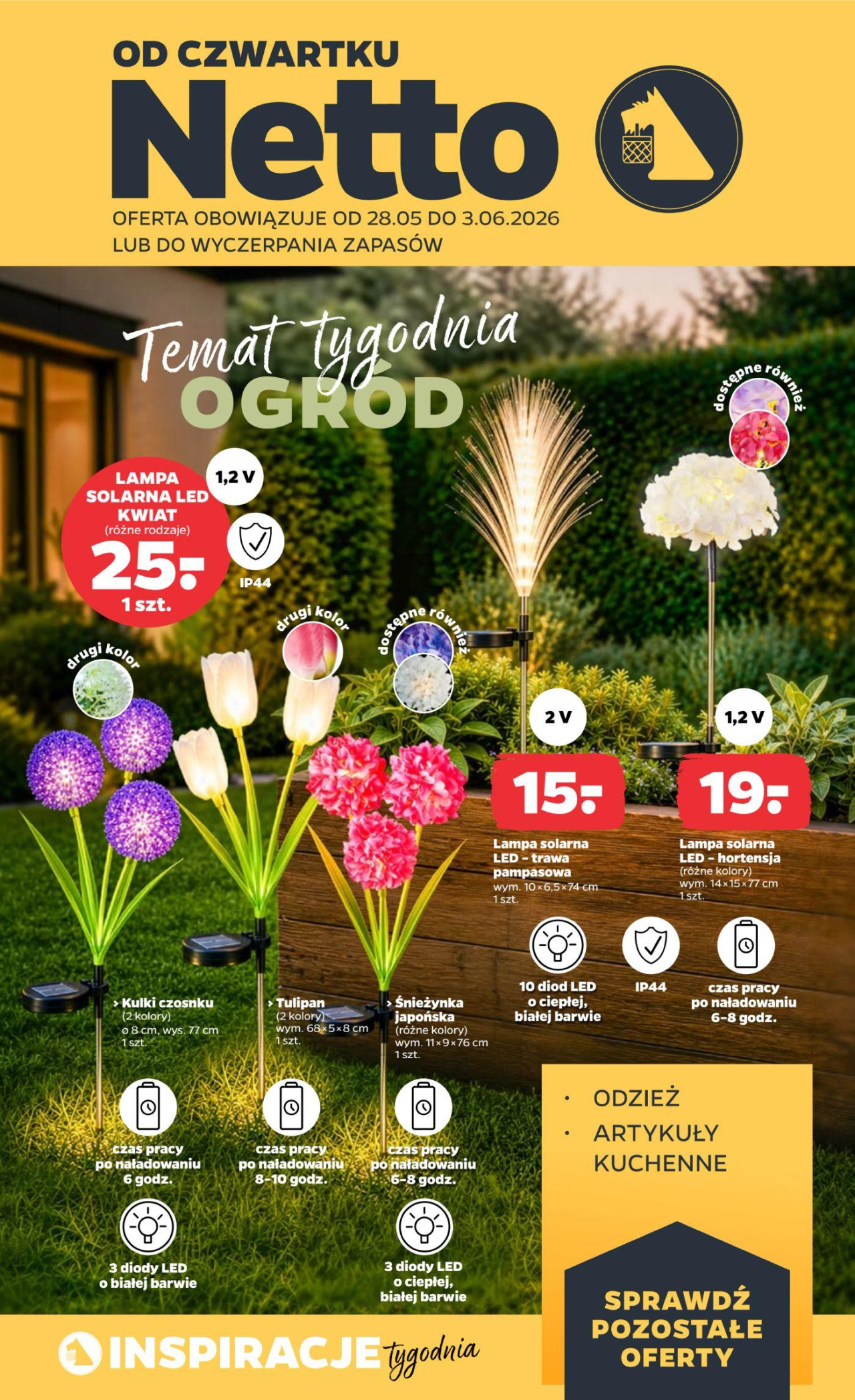 Netto gazetka - Non food od 28. 05. 2026