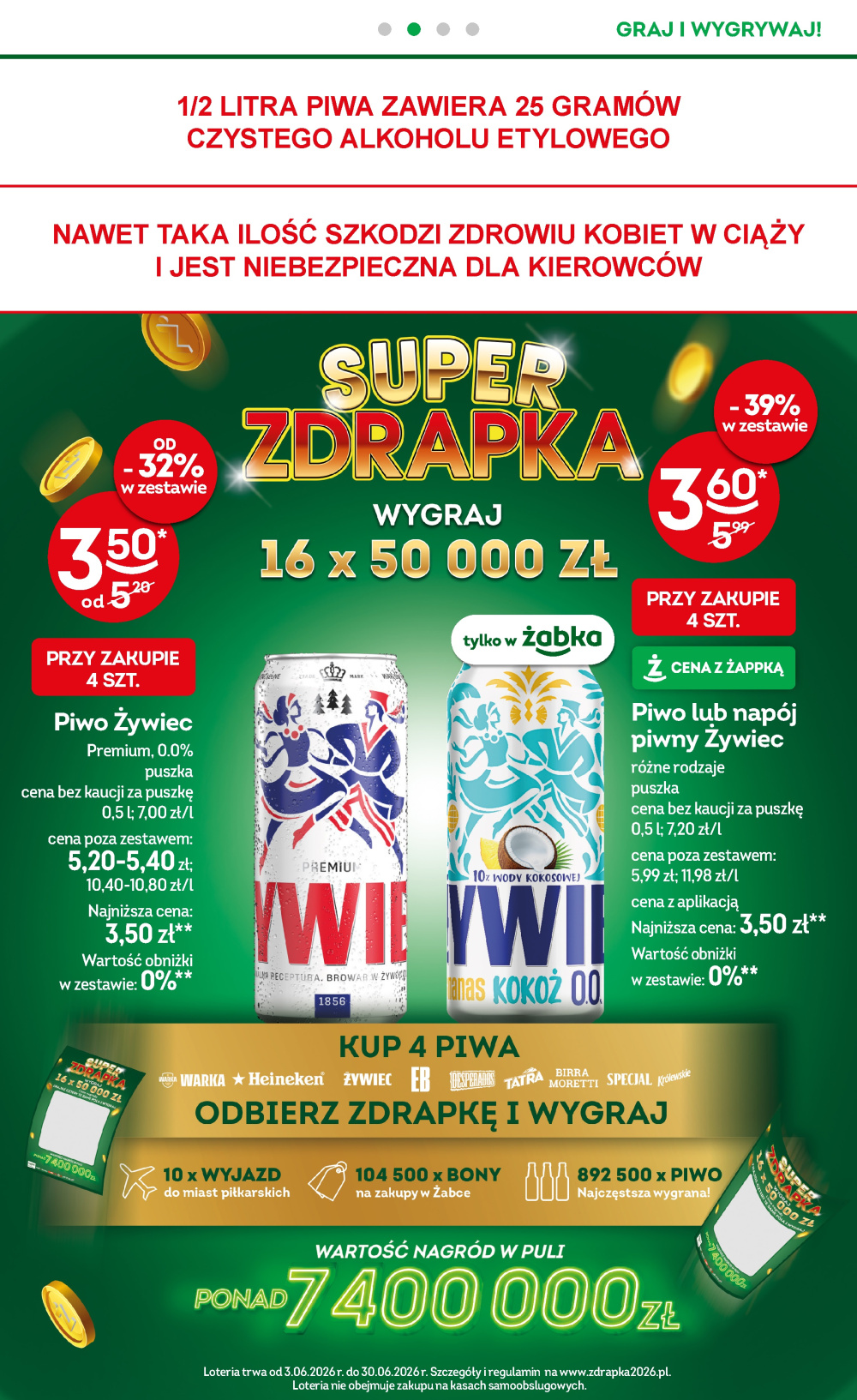Leták Żabka gazetka, Polsko - strana 37