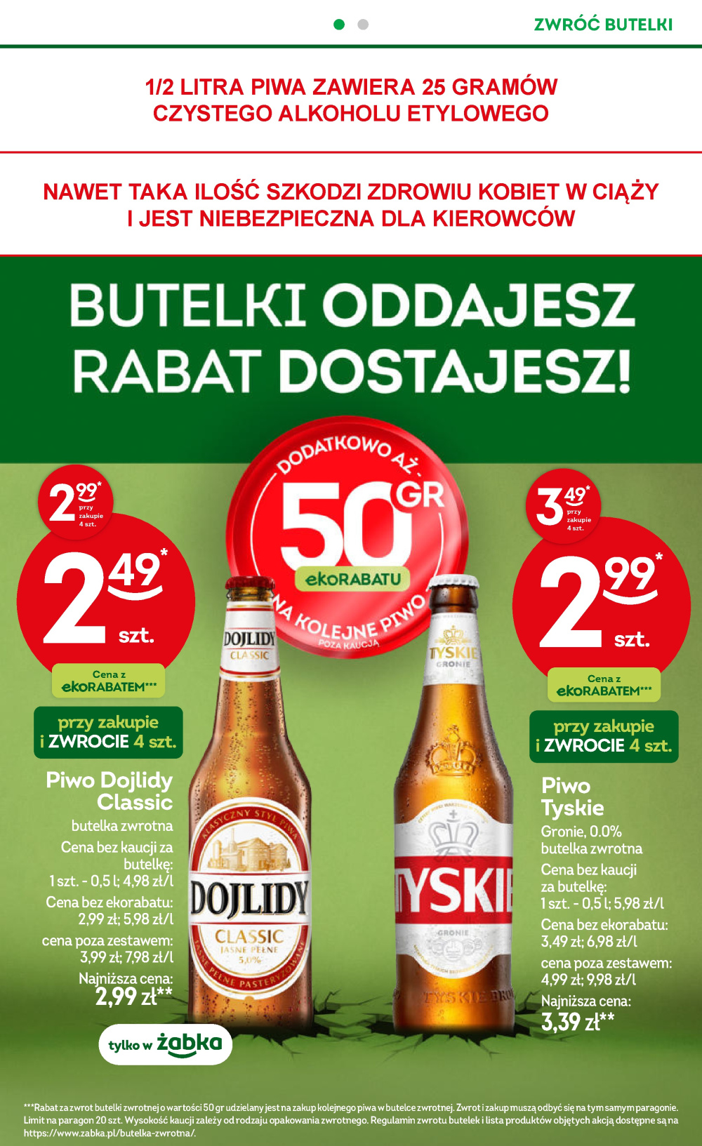 Leták Żabka gazetka, Polsko - strana 40