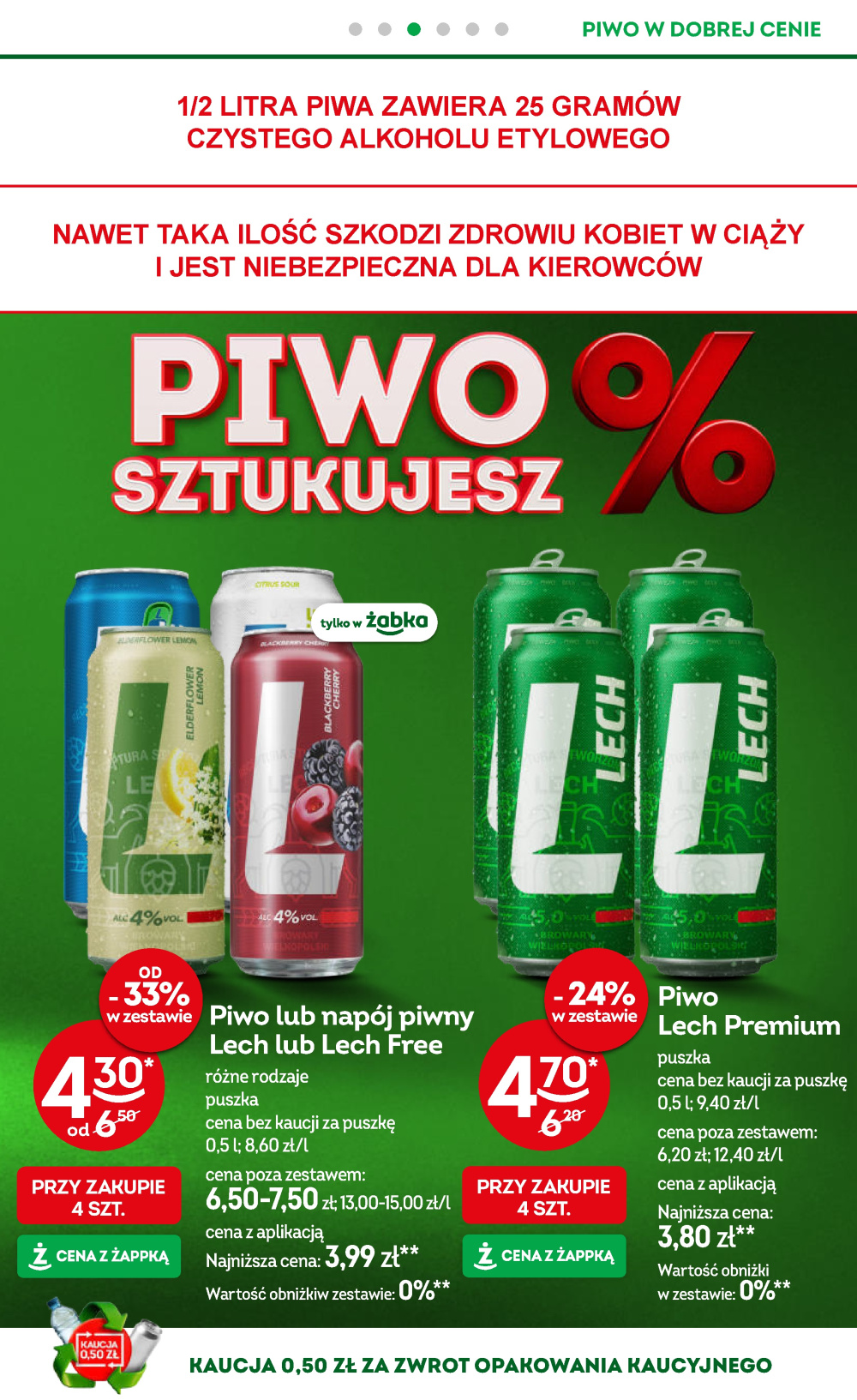 Leták Żabka gazetka, Polsko - strana 44