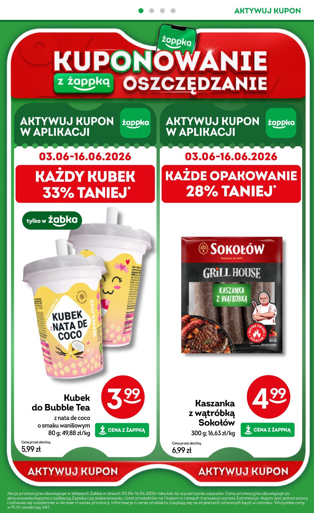 Leták Żabka gazetka, Polsko - strana 58