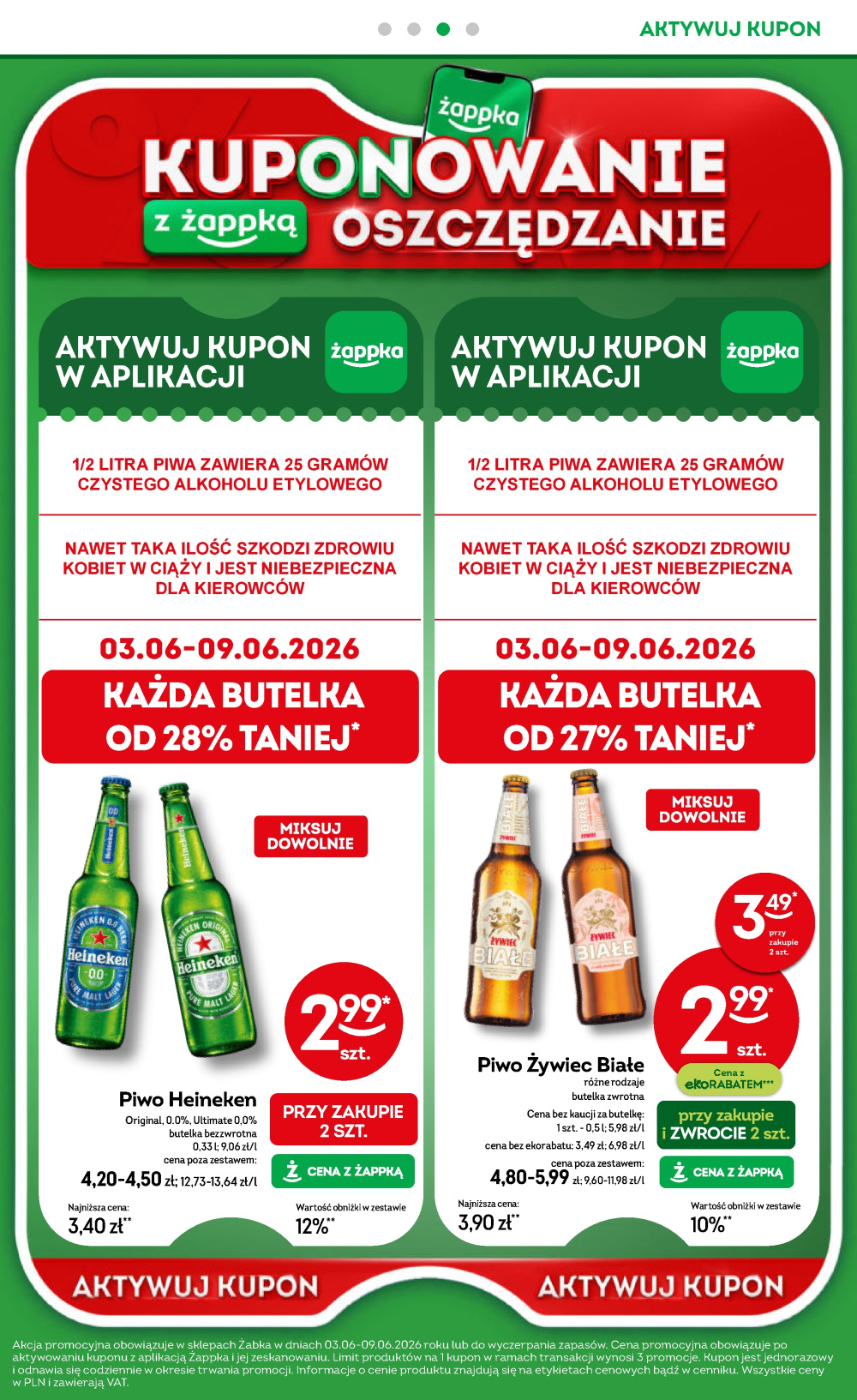 Leták Żabka gazetka, Polsko - strana 60