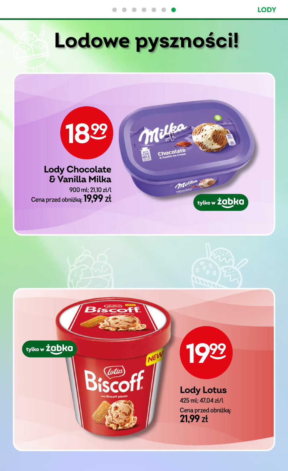 Leták Żabka gazetka, Polsko - strana 68