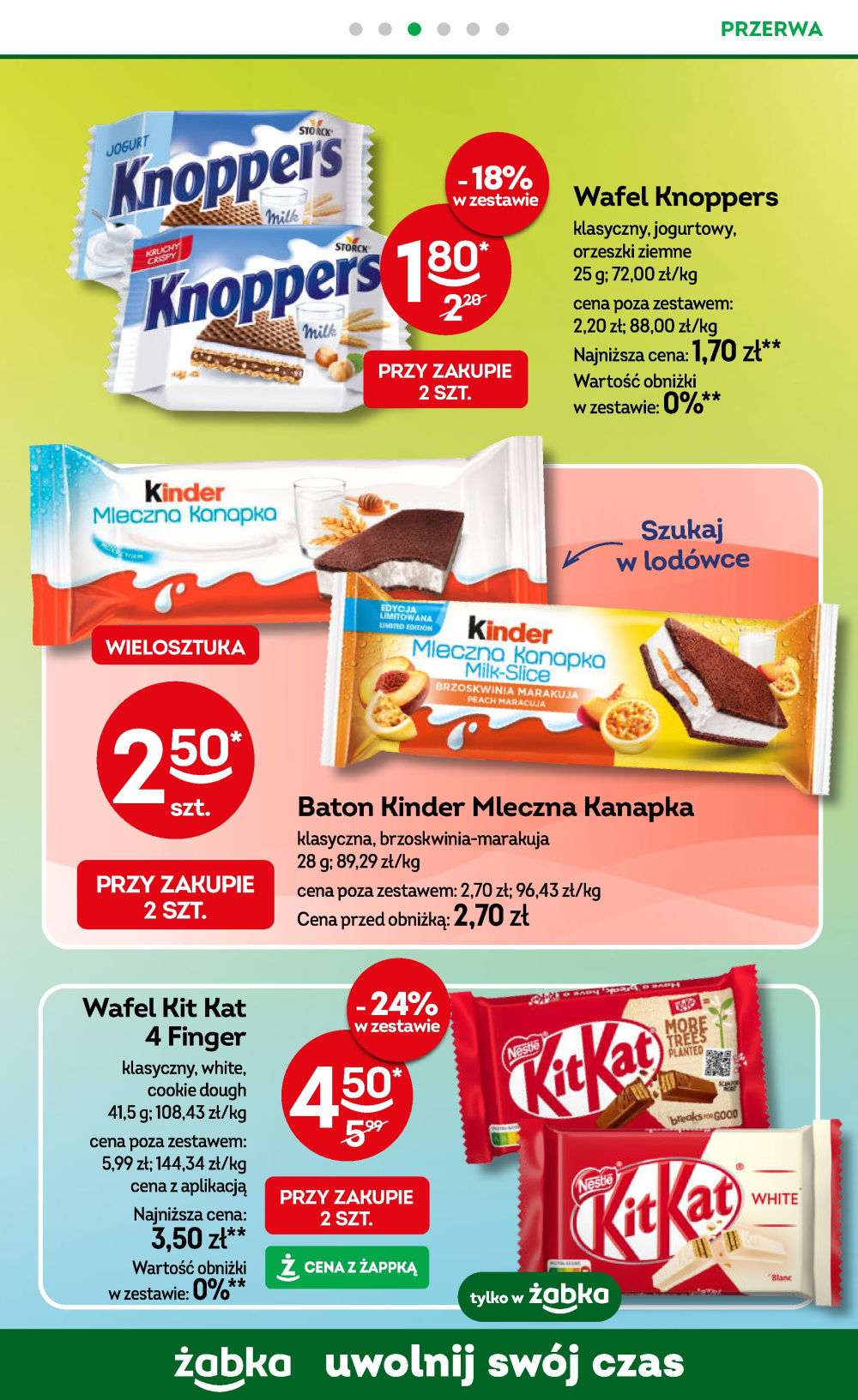 Leták Żabka gazetka, Polsko - strana 86