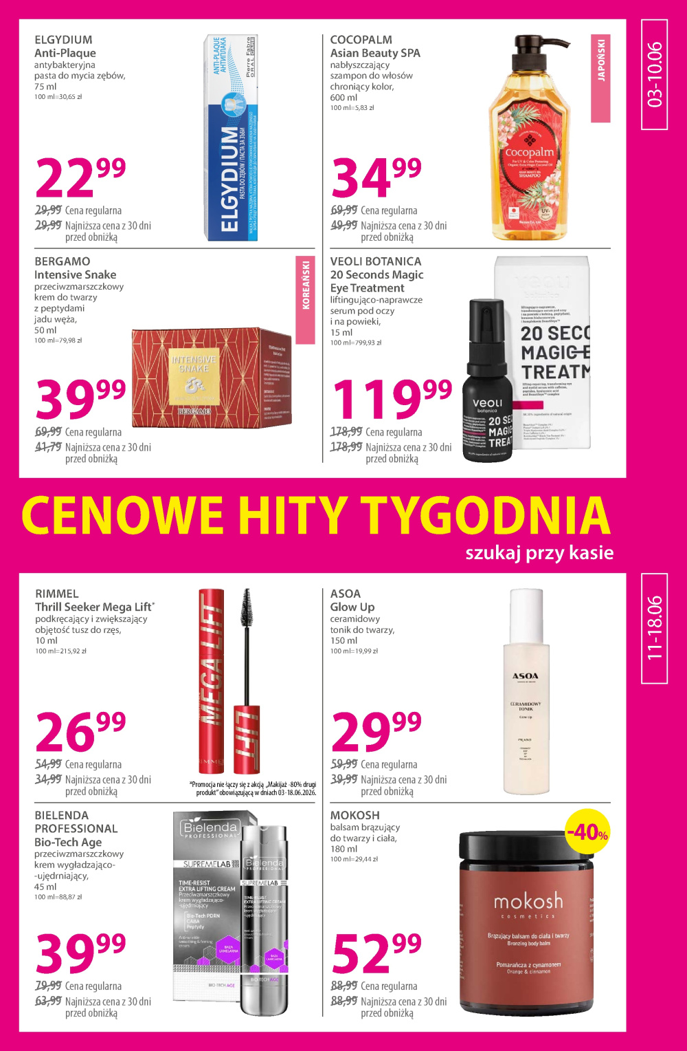 Leták Hebe - drogerie gazetka, Polsko - strana 11