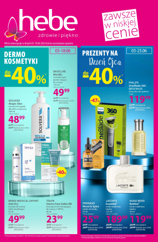 Hebe - drogerie gazetka