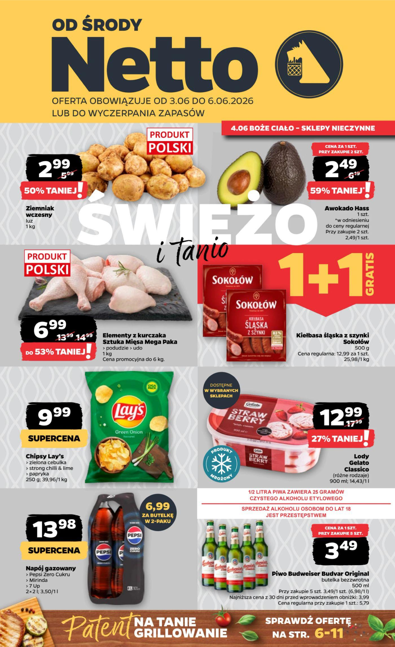 Netto gazetka od 3. 06. 2026