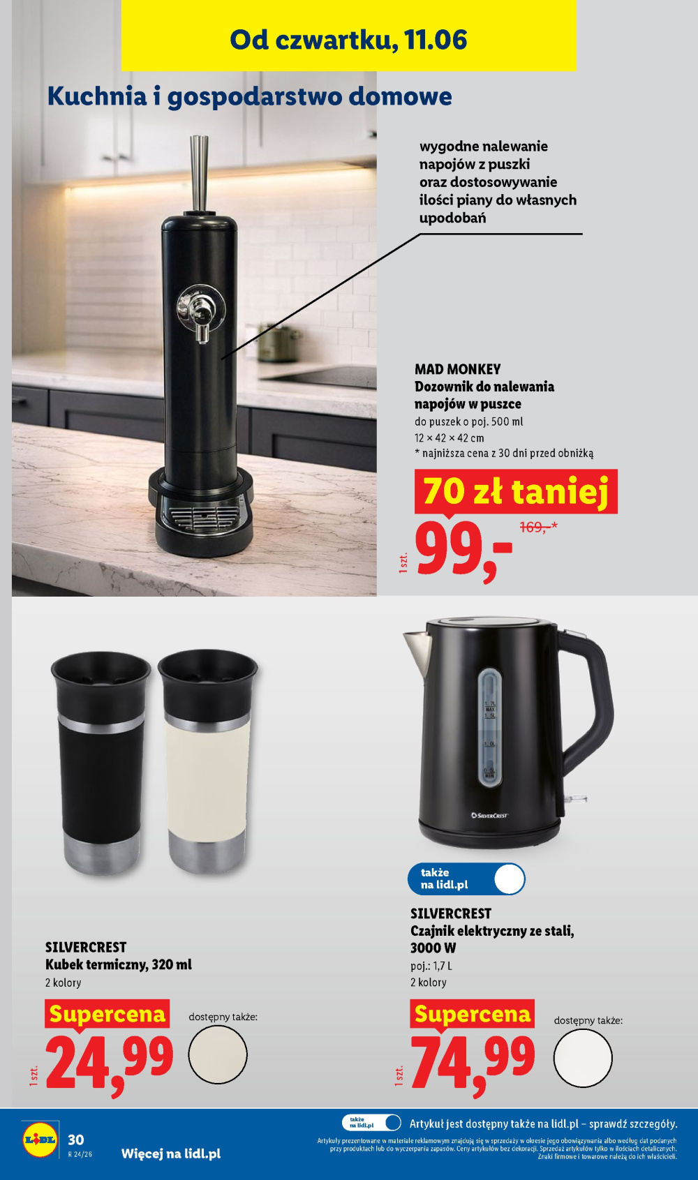 Leták Lidl katalog, Polsko - strana 36