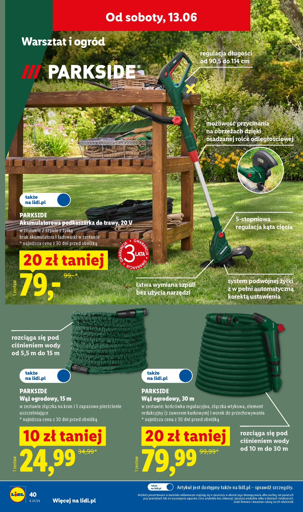 Leták Lidl katalog, Polsko - strana 46