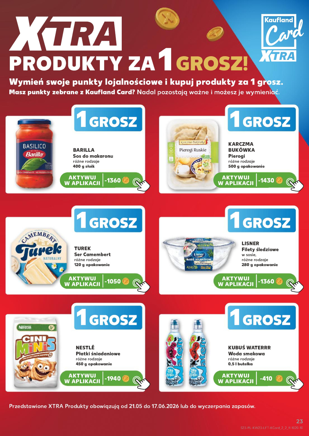 Leták Kaufland gazetka Kościerzyna, Polsko - strana 23