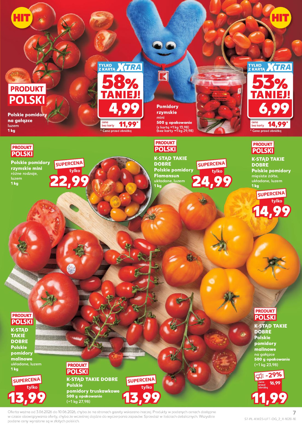 Leták Kaufland gazetka Ostrów Mazowiecka, Polsko - strana 7