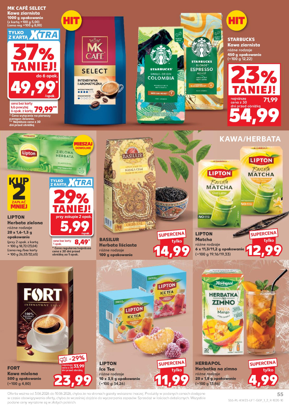 Leták Kaufland gazetka Pabianice, Polsko - strana 55
