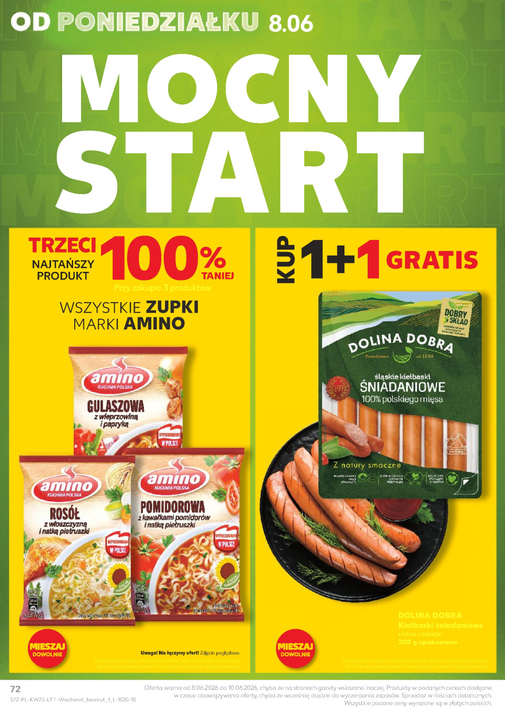 Leták Kaufland gazetka Pabianice, Polsko - strana 72