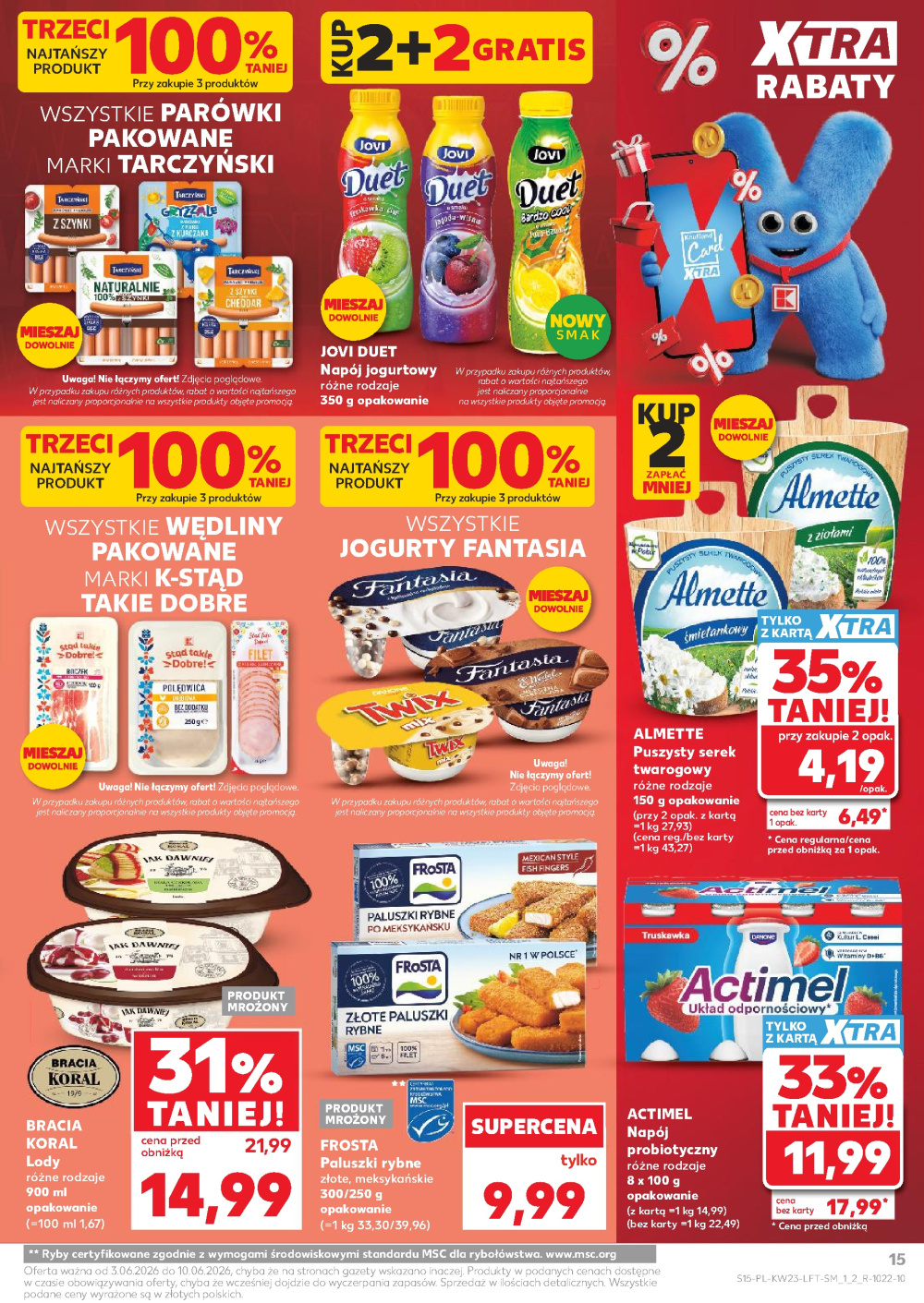 Leták Kaufland gazetka Ruda Śląska Południe, Polsko - strana 15