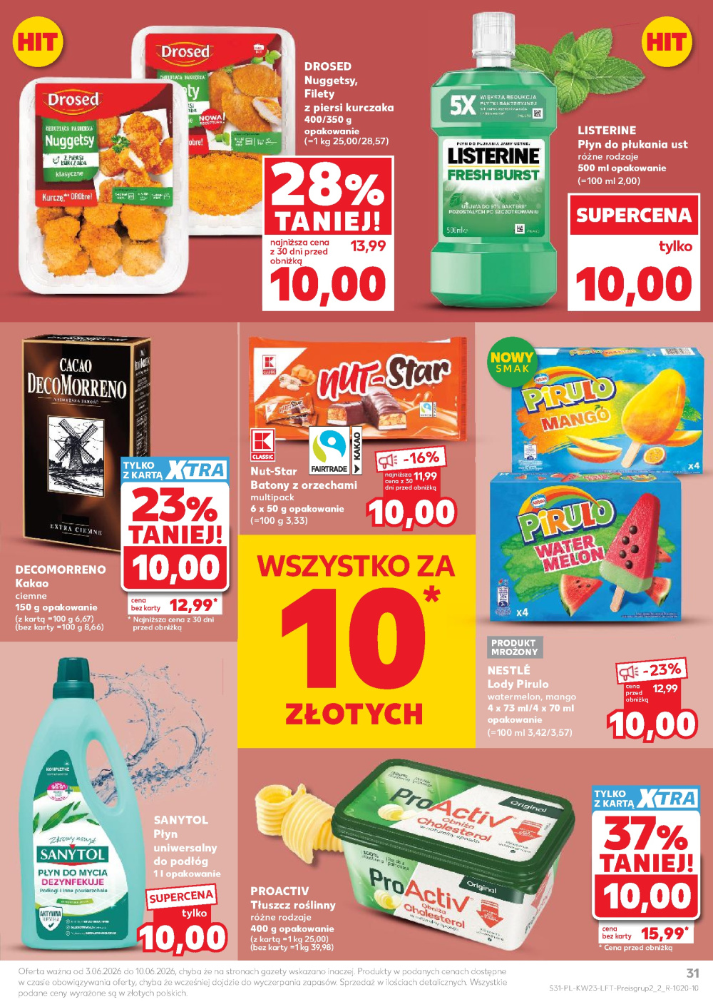 Leták Kaufland gazetka Ruda Śląska Południe, Polsko - strana 31