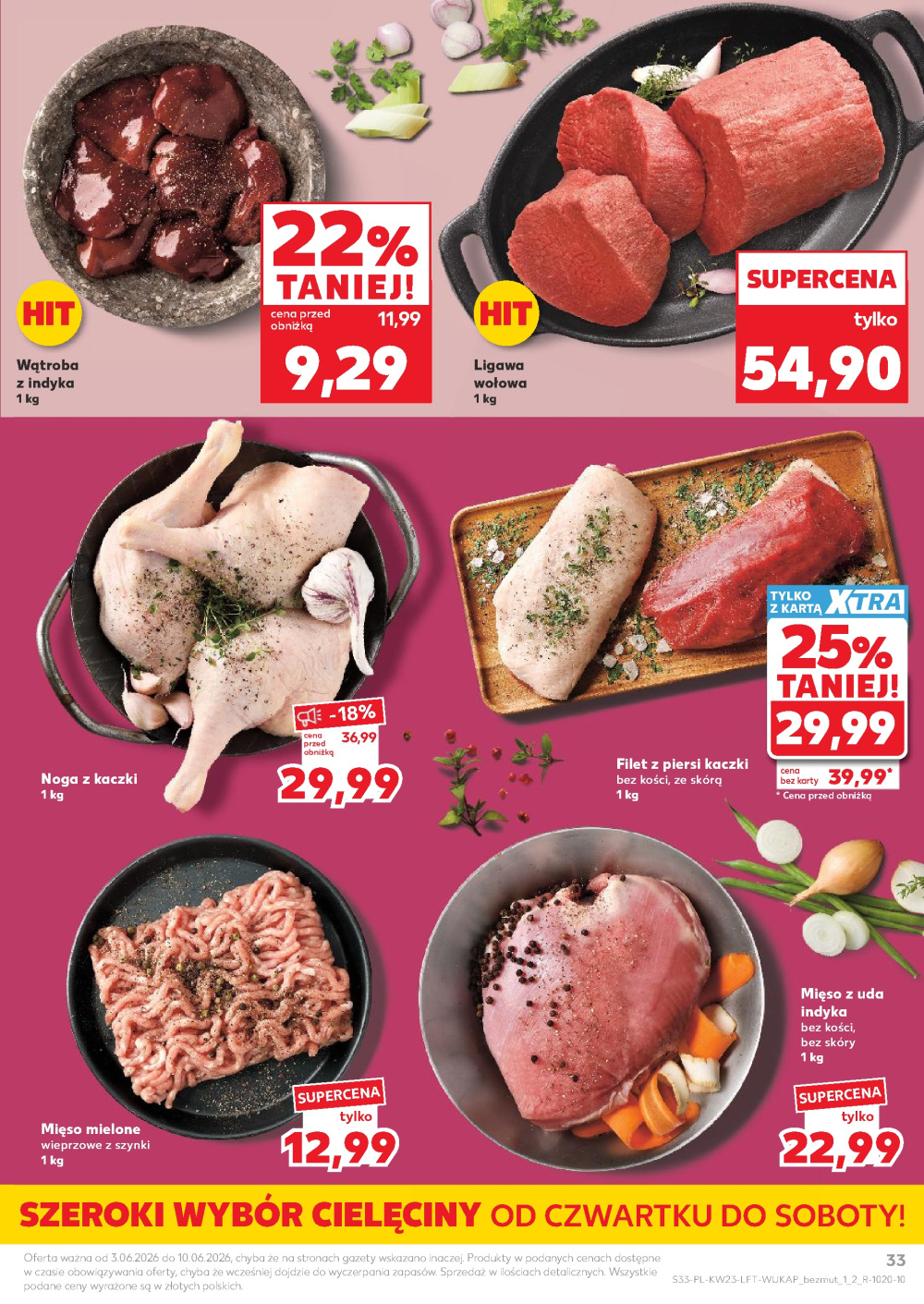 Leták Kaufland gazetka Zduńska Wola, Polsko - strana 33