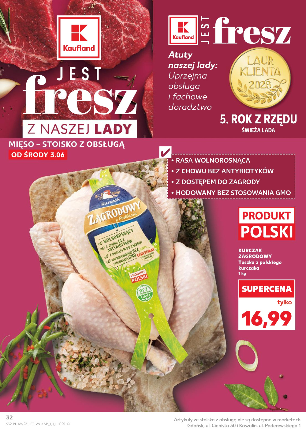 Leták Kaufland gazetka Żywiec, Polsko - strana 32