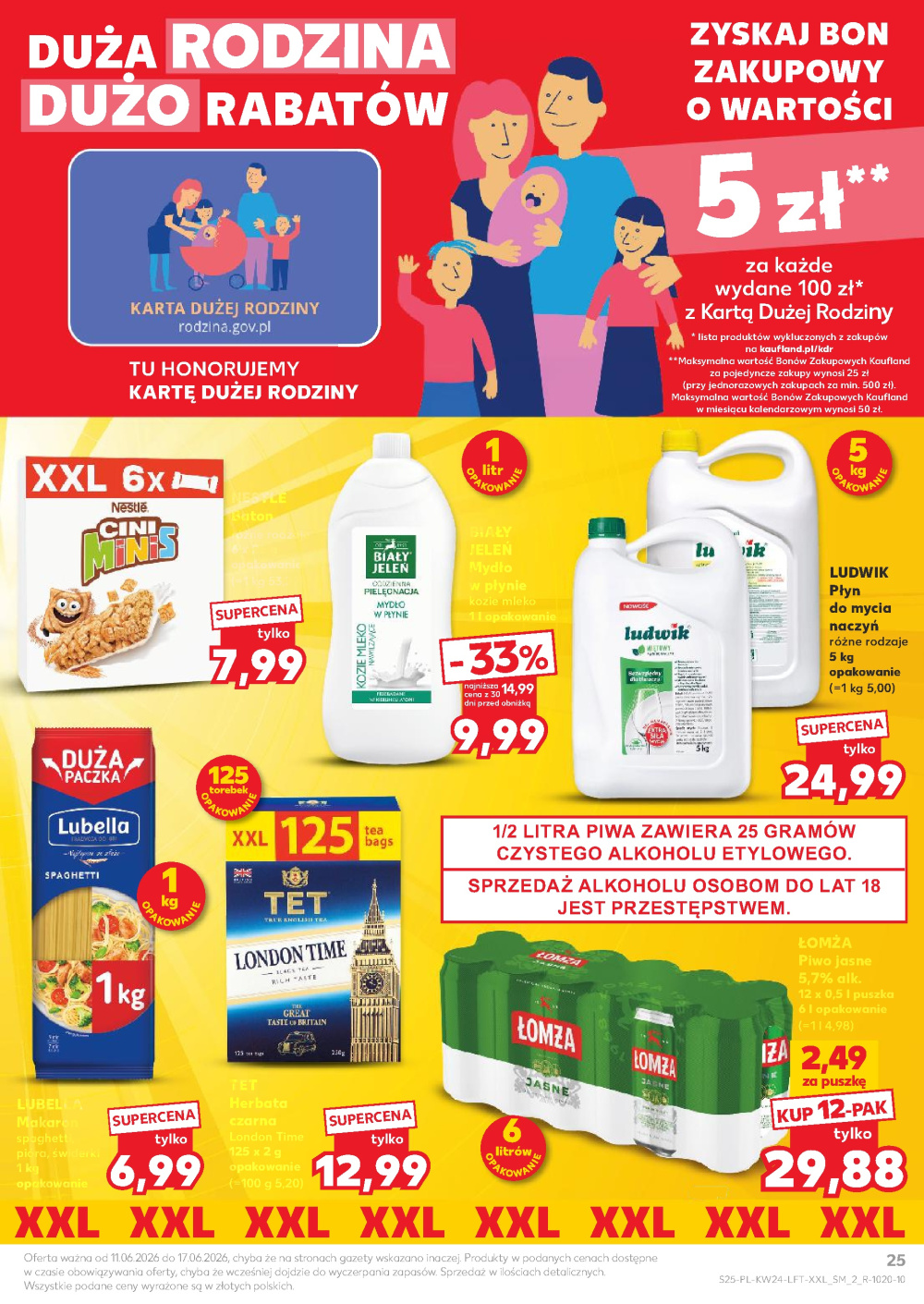 Leták Kaufland gazetka Brzeg, Polsko - strana 25