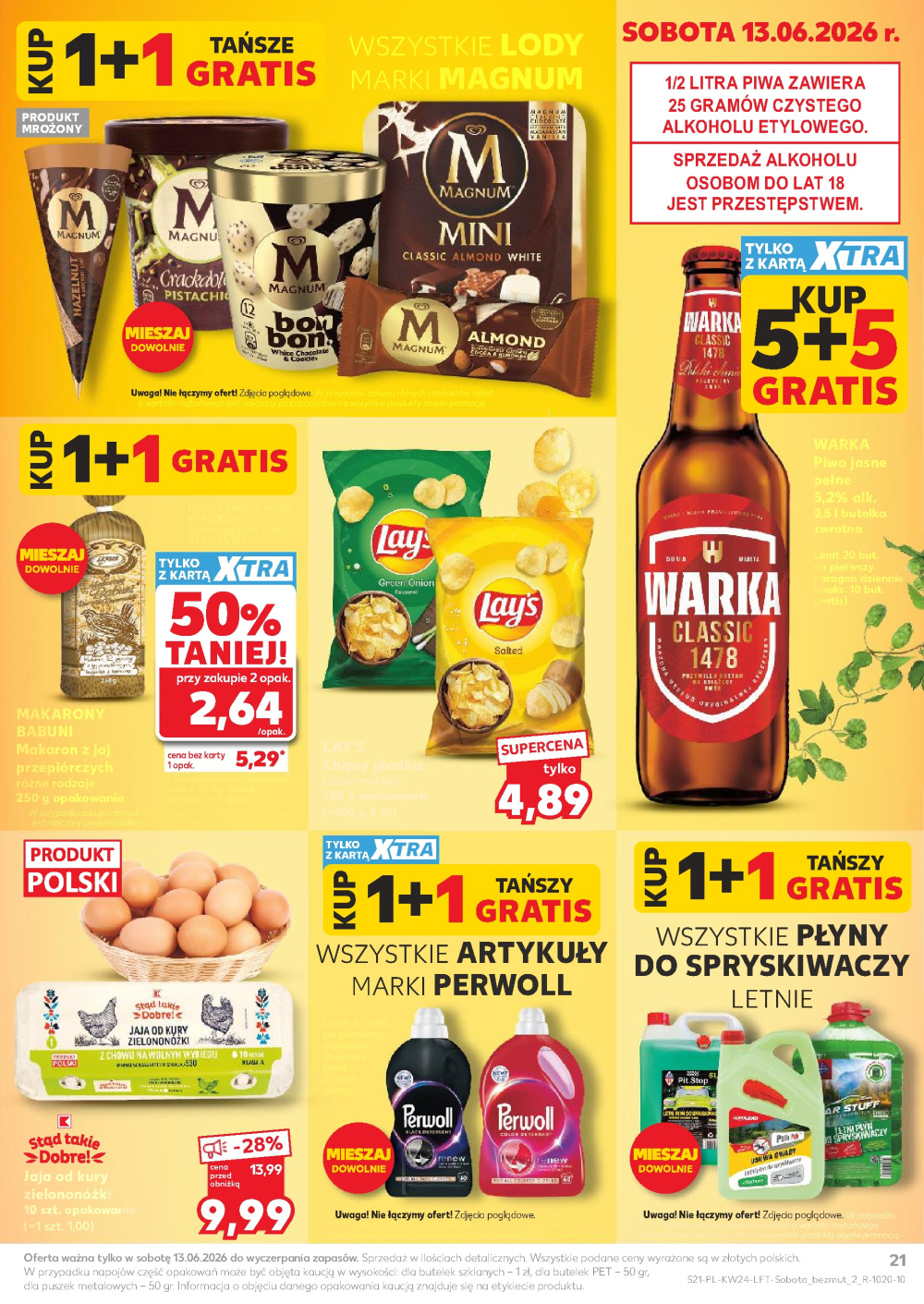Leták Kaufland gazetka Kamienna Góra, Polsko - strana 21