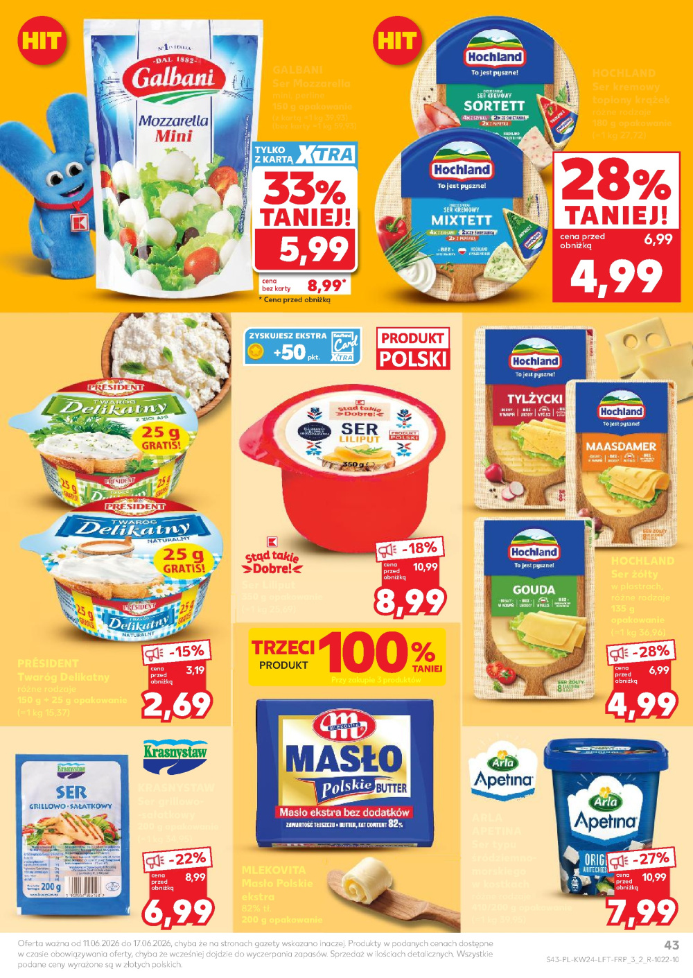 Leták Kaufland gazetka Koszalin Nowobramskie, Polsko - strana 43