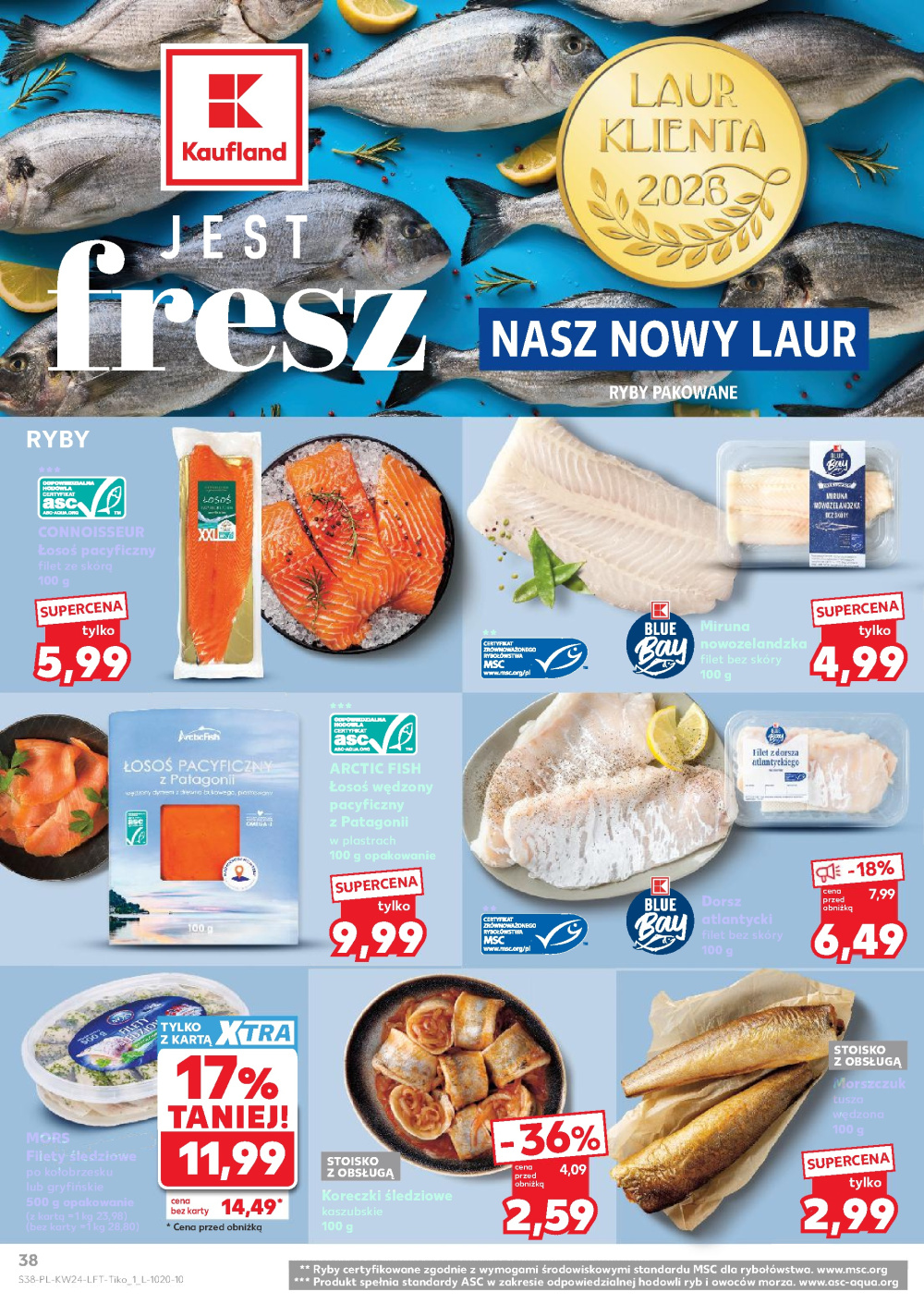 Leták Kaufland gazetka Prudnik, Polsko - strana 38