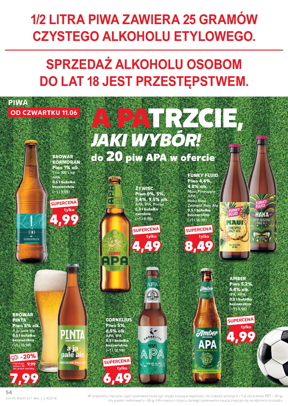Leták Kaufland gazetka Przemyśl, Polsko - strana 54