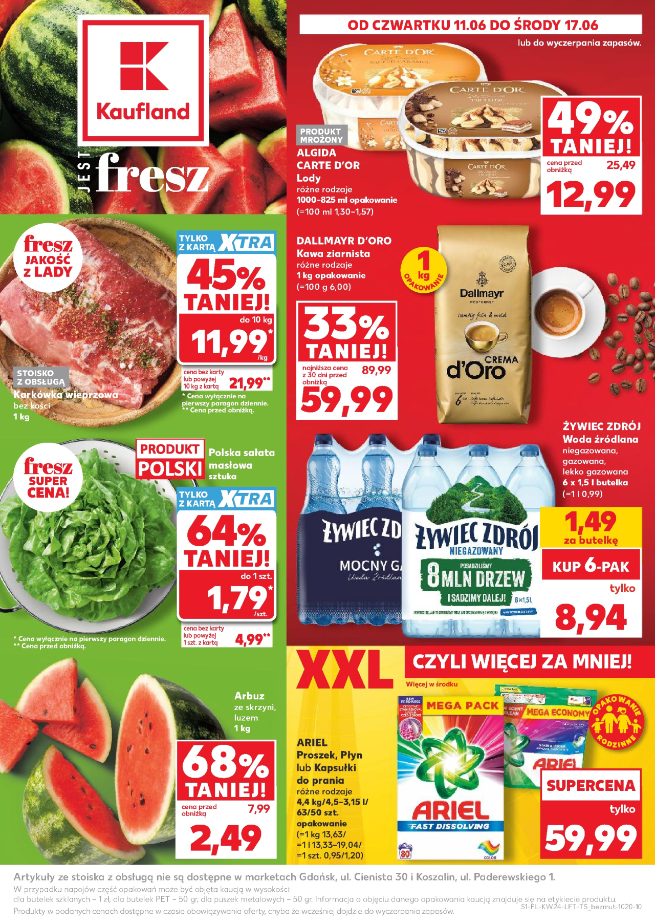 Kaufland gazetka Stalowa Wola od 11. 06. 2026