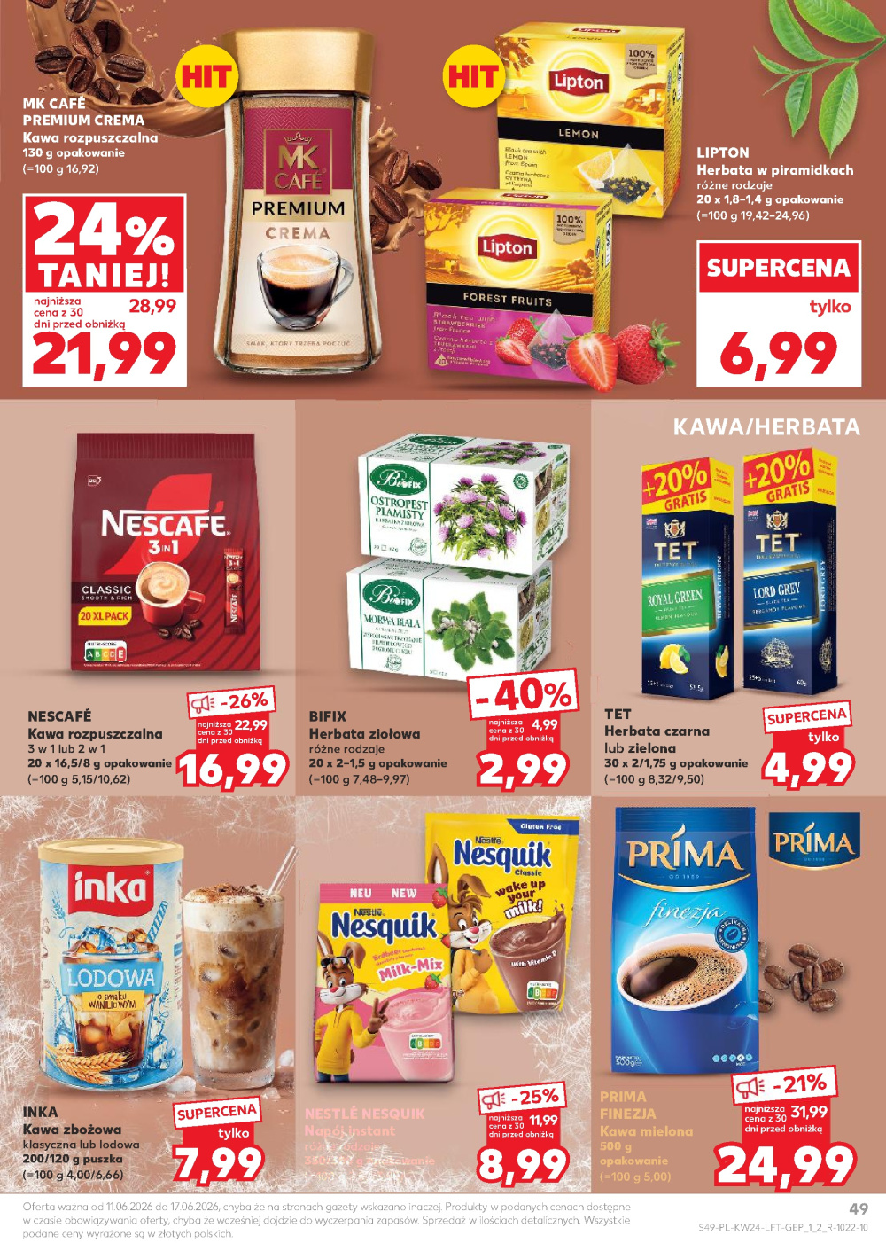 Leták Kaufland gazetka Turek, Polsko - strana 49